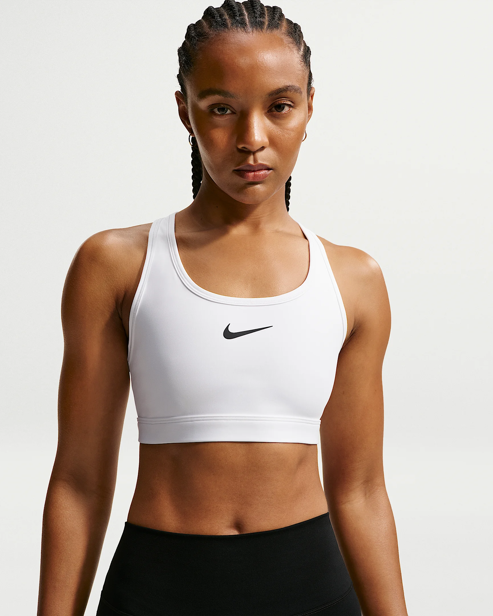 Nike Swoosh Women's Medium-Support Non-Padded Sports Bra - 1