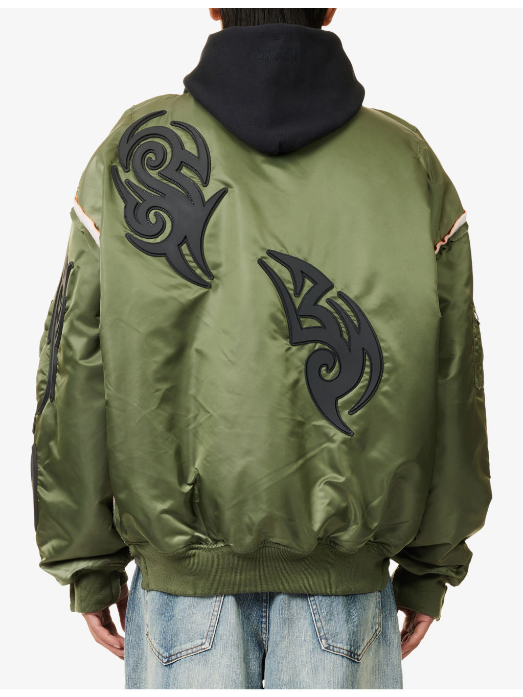 VETEMENTS x Alpha Industries Woven Bomber Jacket - 4