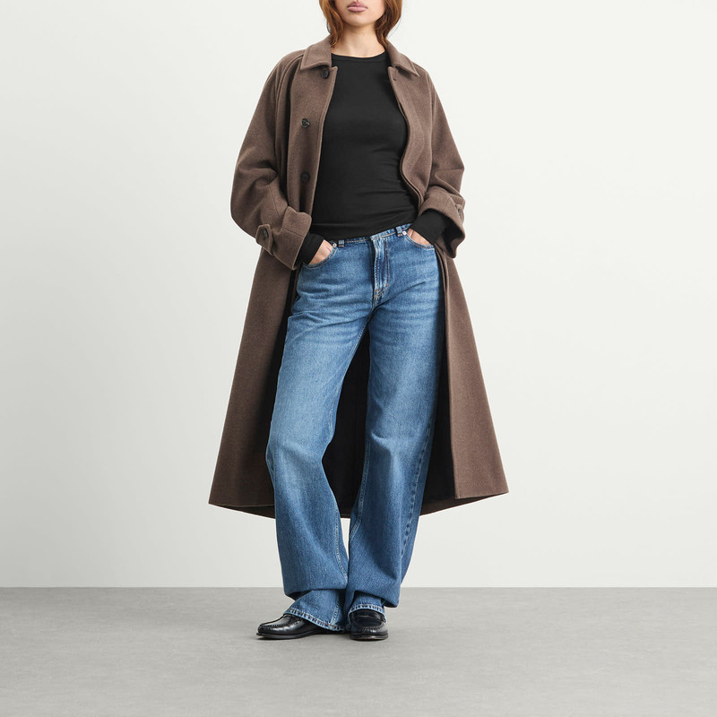 RÓHE Róhe Fine Merino Long Sleeve Top outlook
