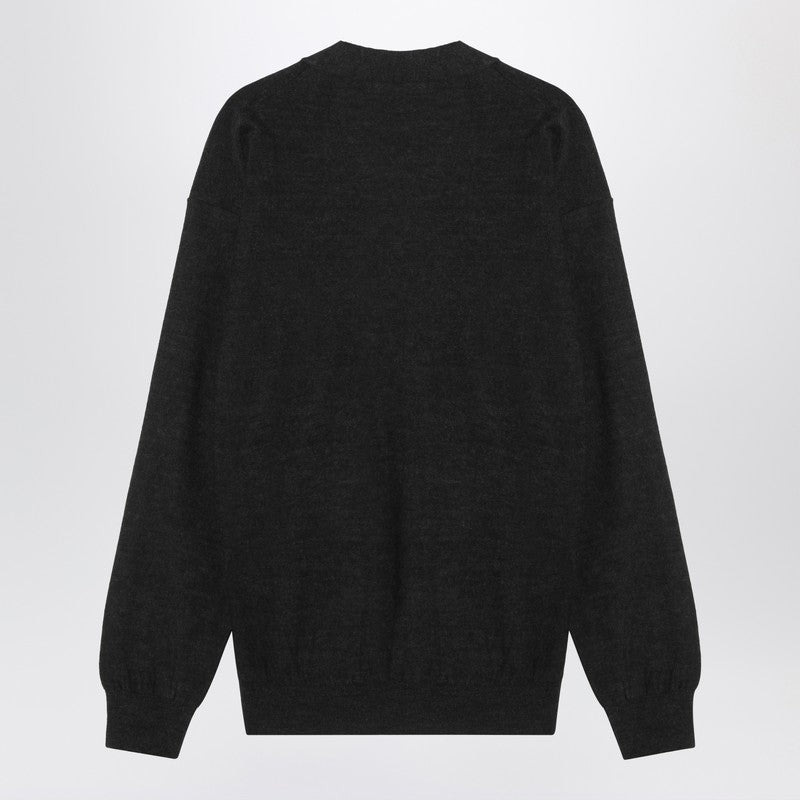 Lemaire Charcoal Grey Wool-Blend Cardigan Women - 2
