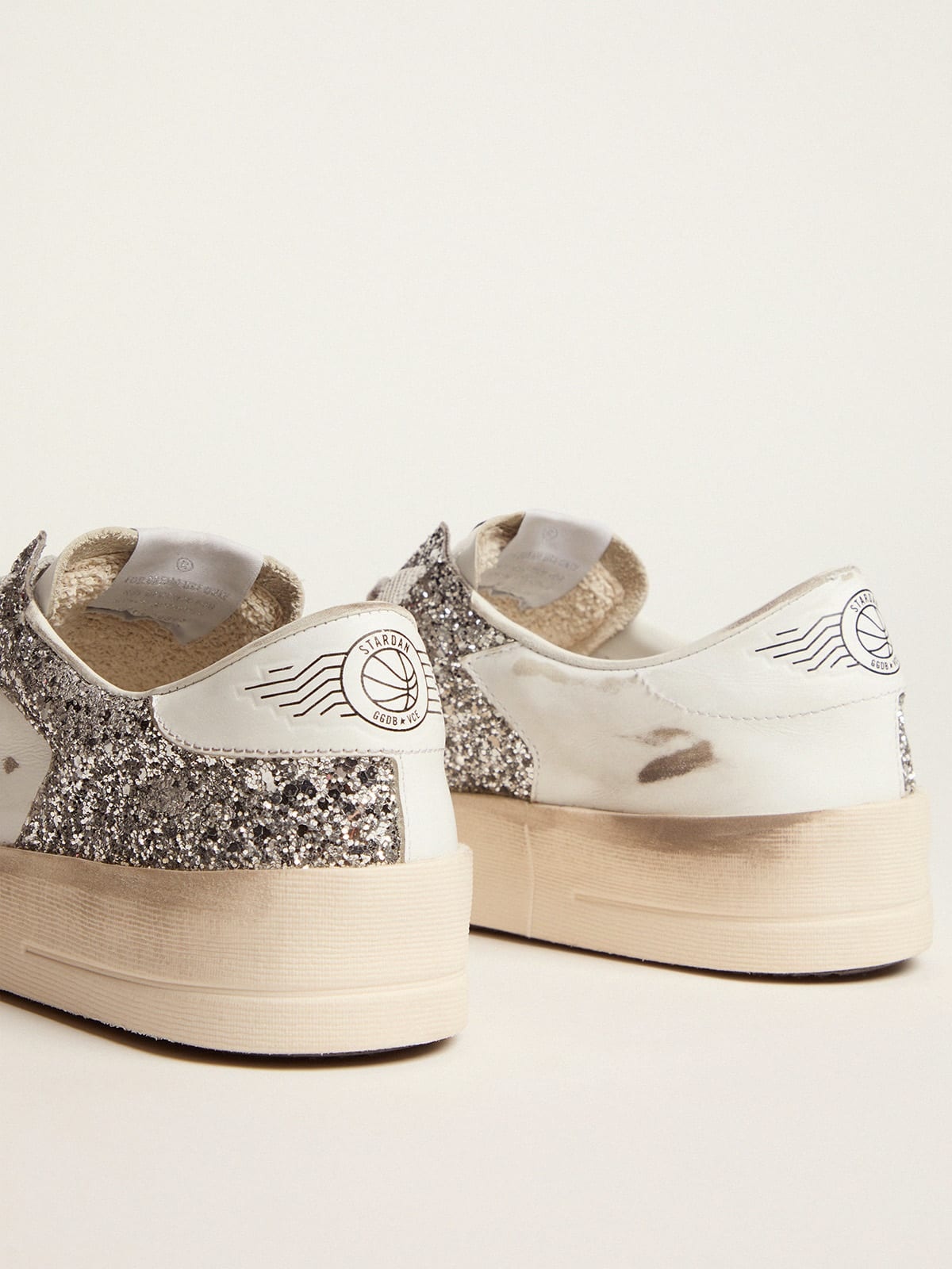 Women’s Stardan sneakers with silver glitter - 5