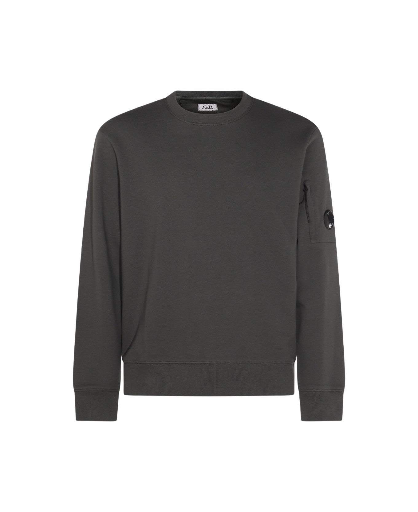 Dark Grey Cotton Sweatshirt - 1