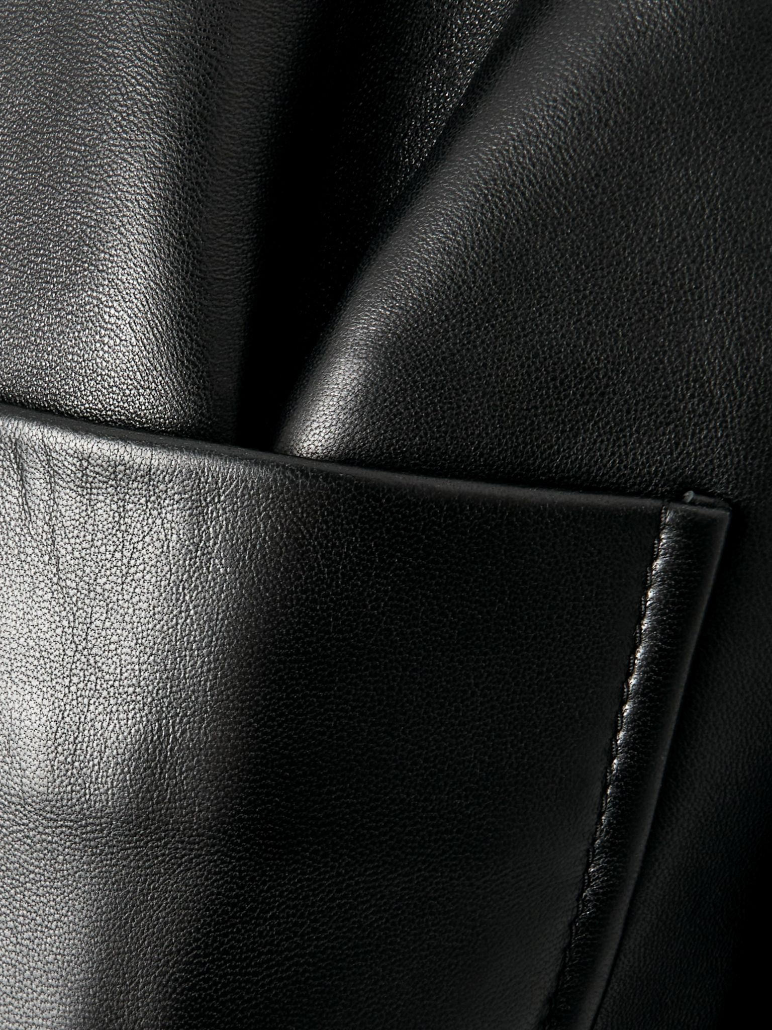 Leather jacket Black - 4