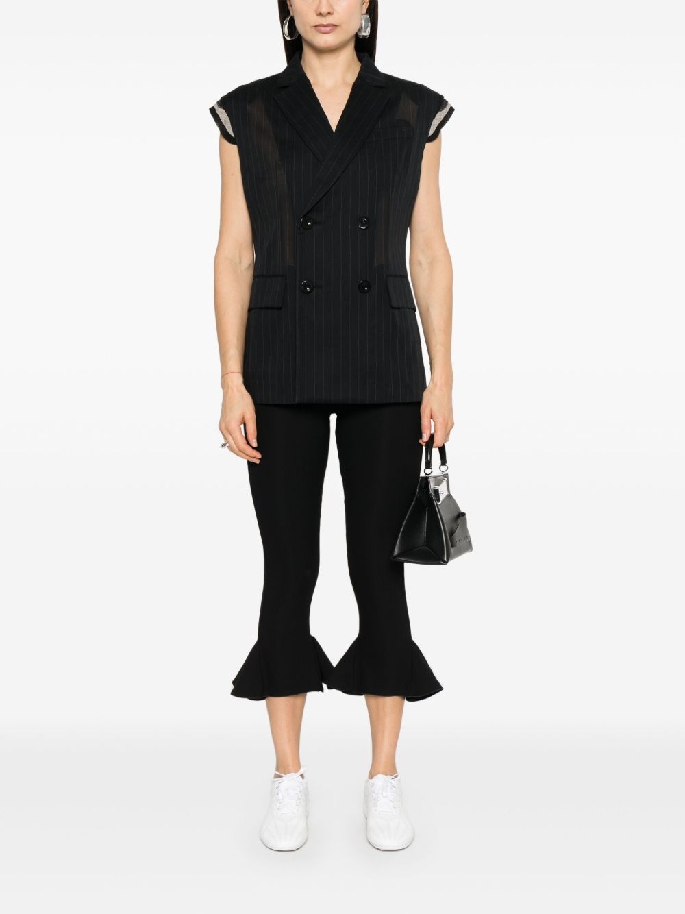 pinstriped waistcoat - 2