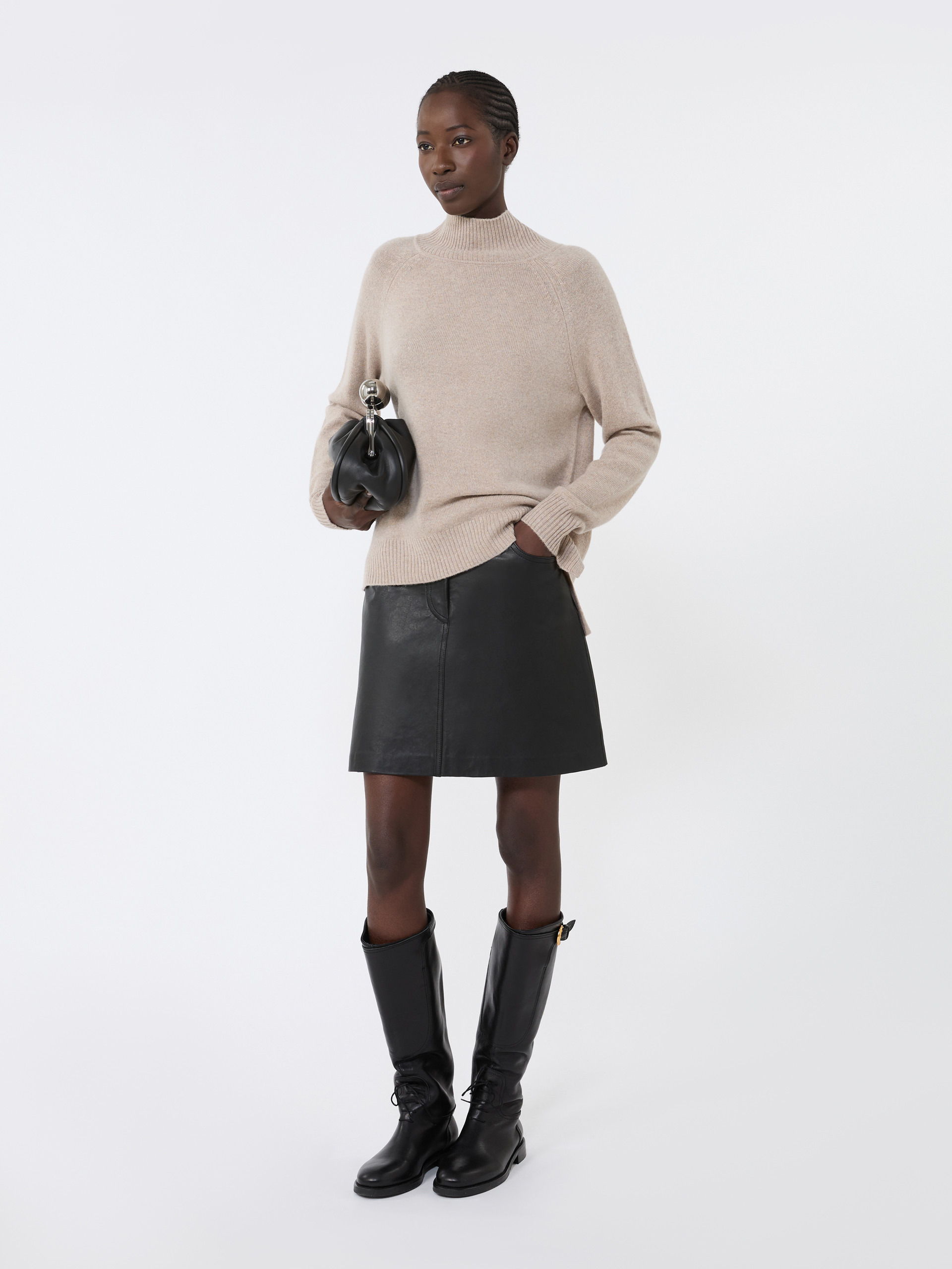ALCALI Cashmere yarn turtleneck - 2