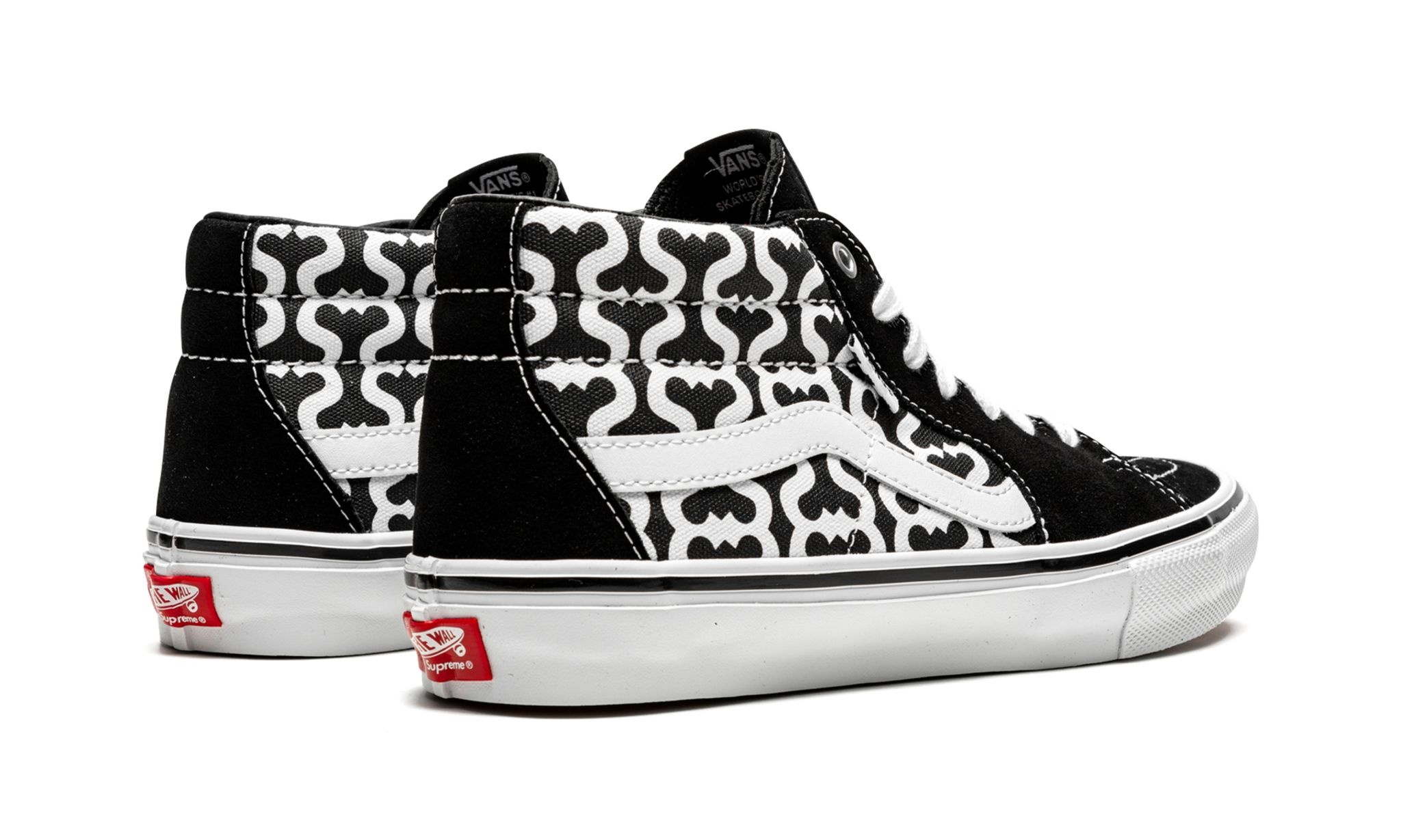 Skate Grosso Mid "Supreme - Monogram S - Black" - 3