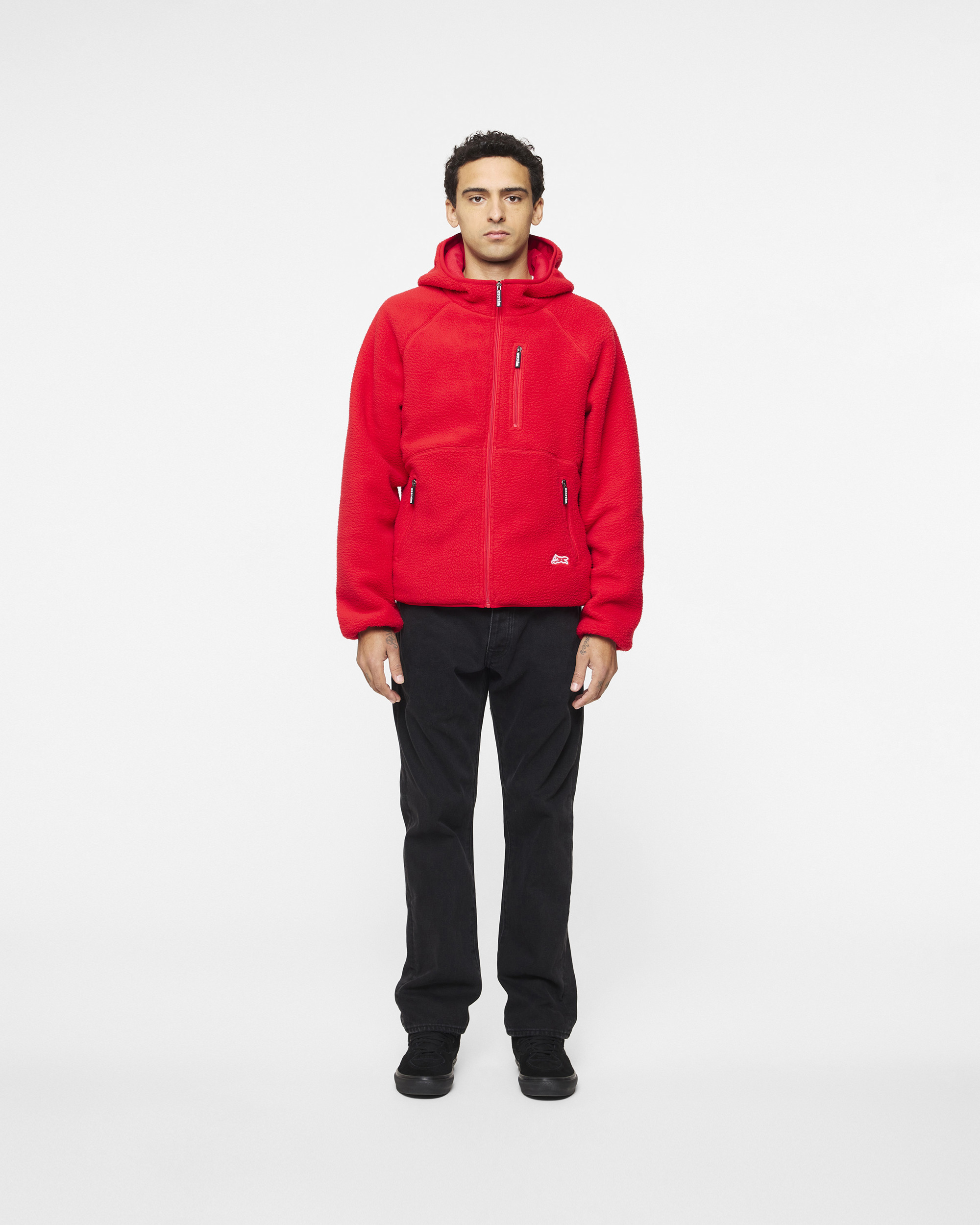 GRIN ZIP FRONT HOODIE - 7