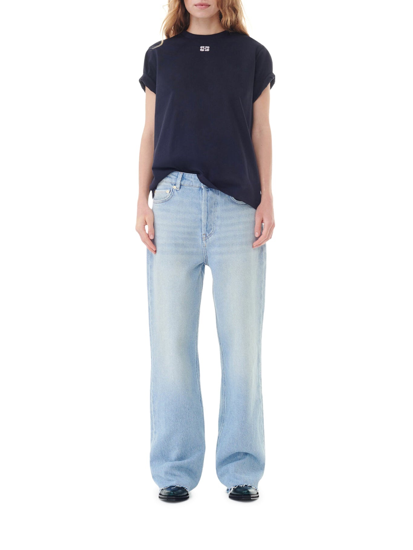 MID BLUE IZEY JEANS - 2