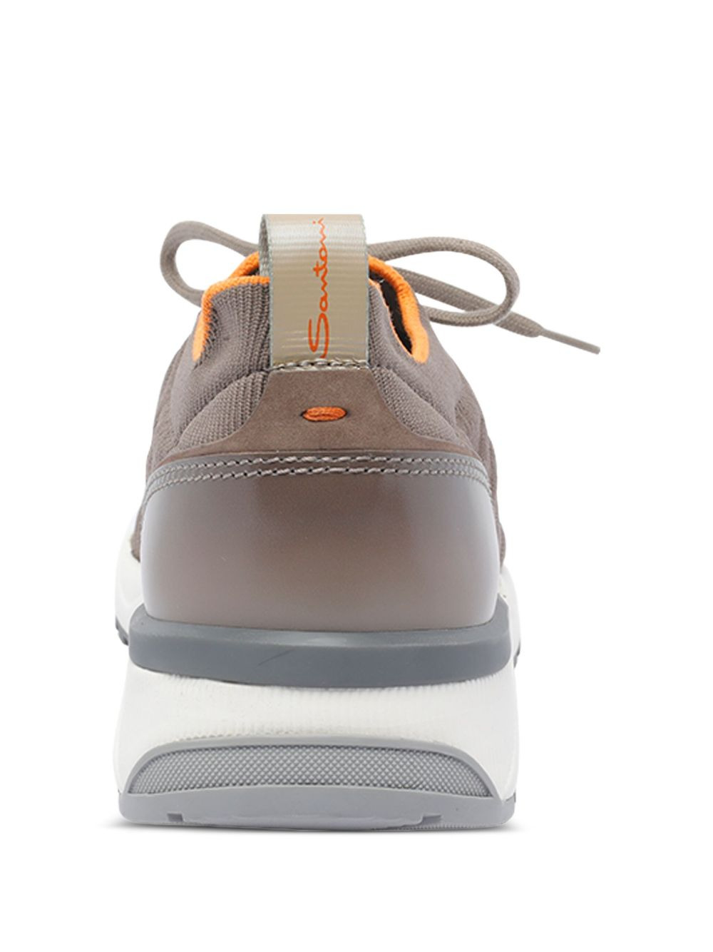 knitted lace-up sneakers - 3