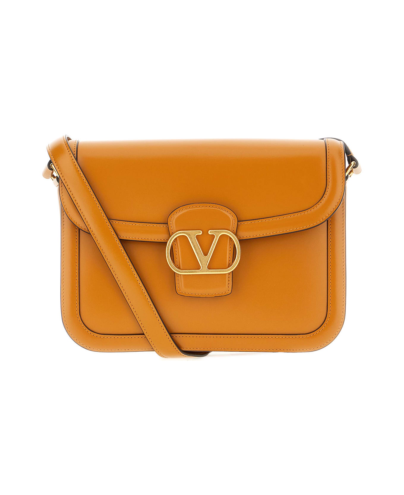 Caramel Leather 9to5 Shoulder Bag - 1