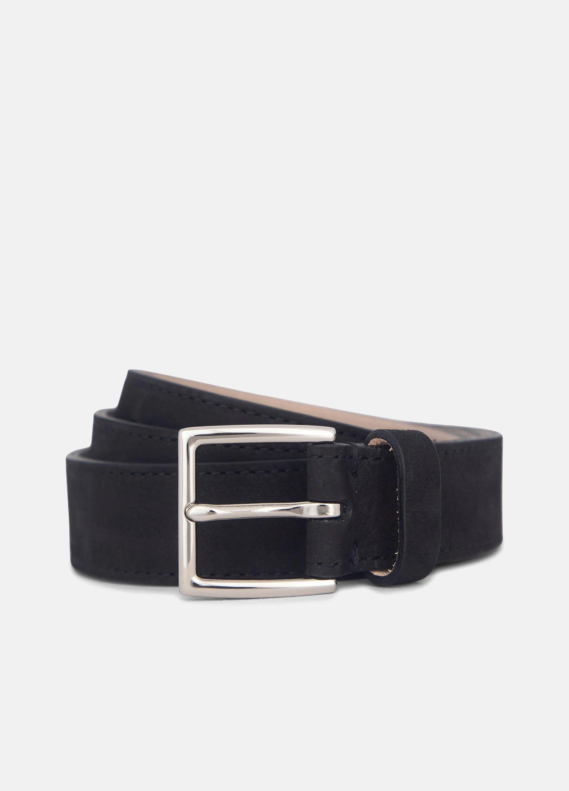 Men's 32mm Nubuck Leather Belt - 1