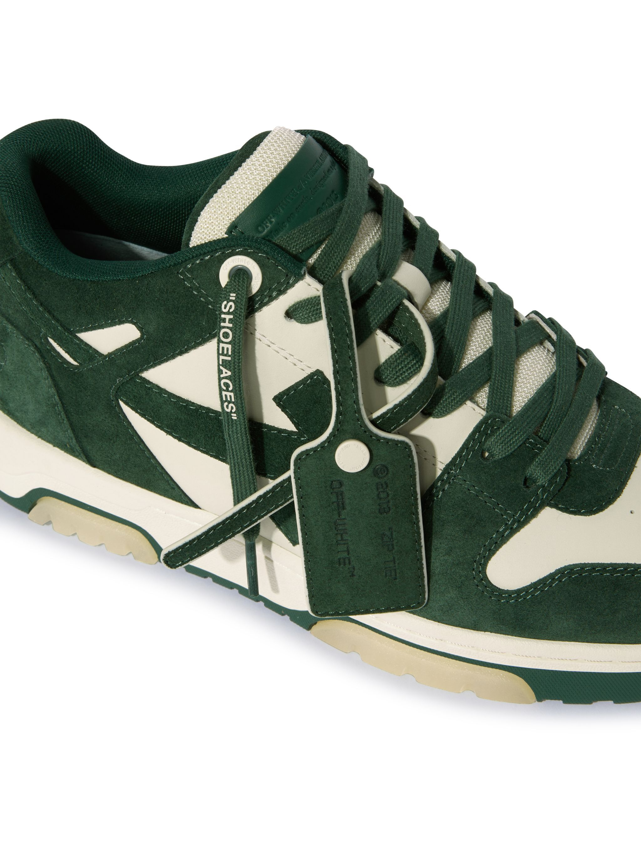 Jet Green/ecru Out Of Office Suede - 6