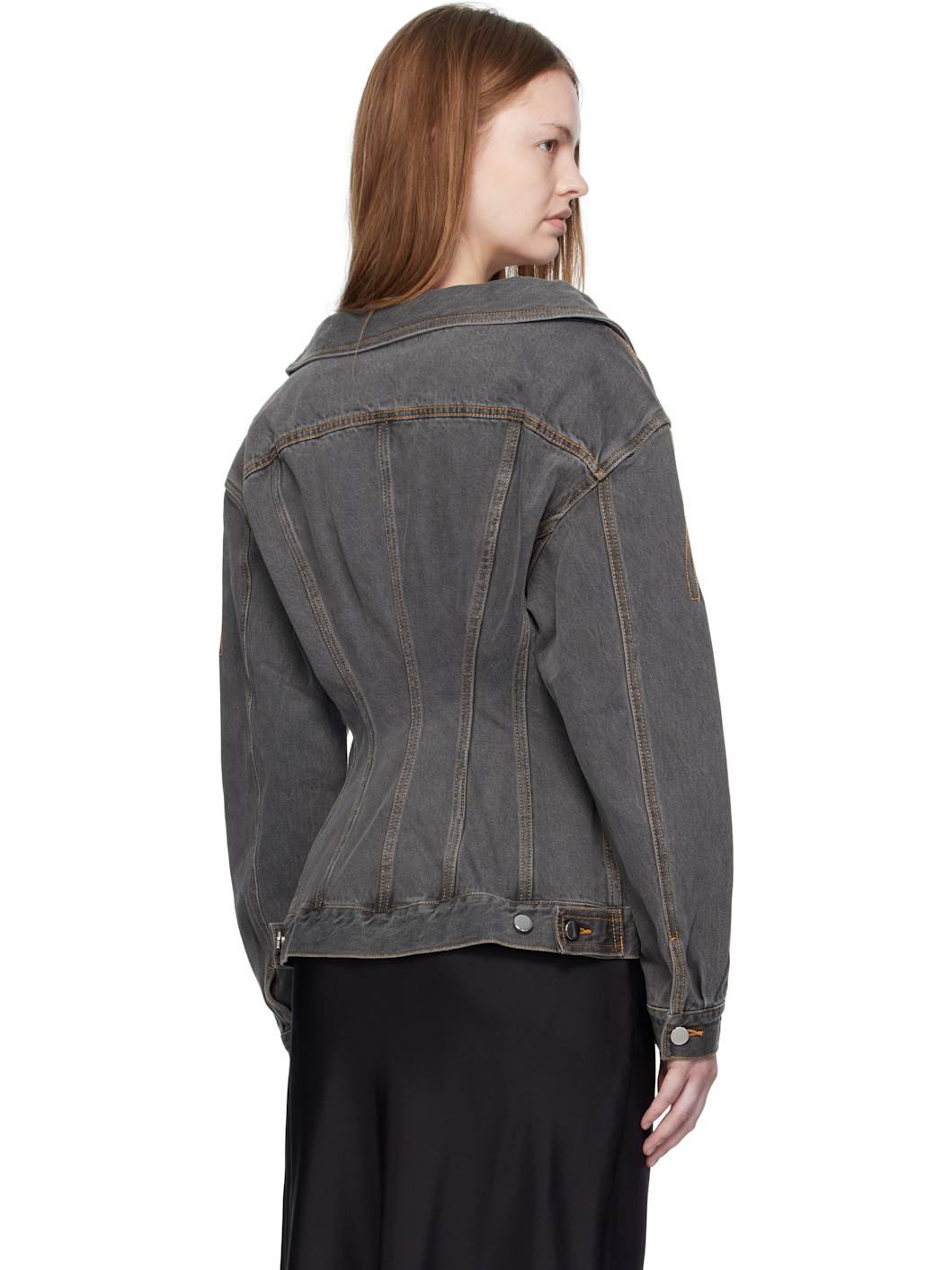 Gray Jemimah Denim Jacket - 3