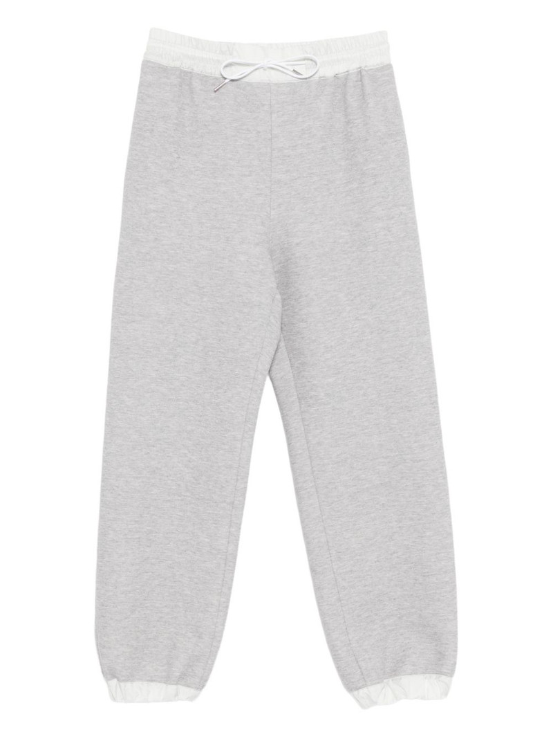 contrast-colour trousers 1