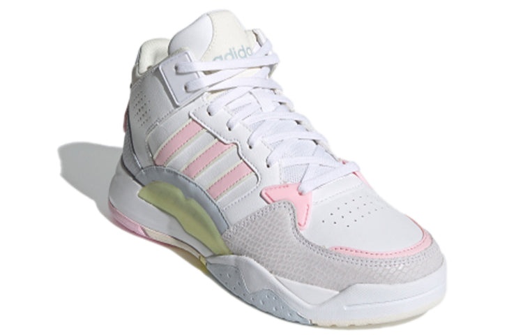 (WMNS) Adidas Neo 5th Quarter 'White Pink Yellow' FY6640 - 2