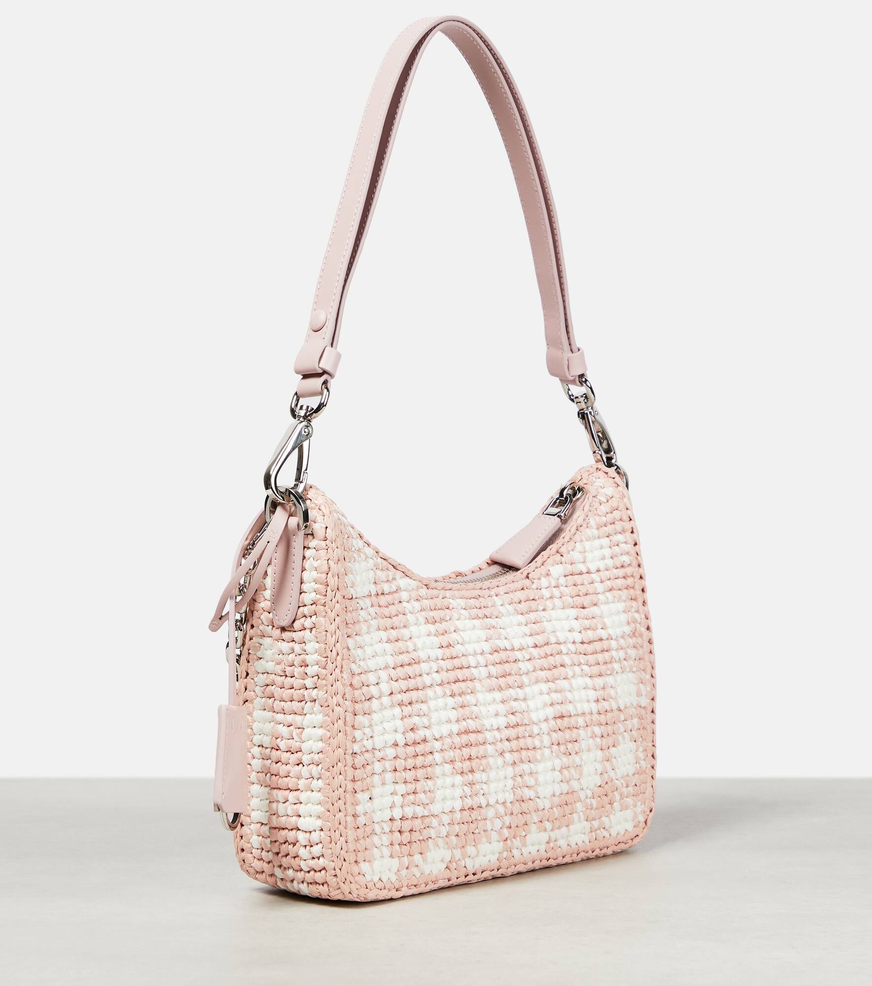Re-edition crochet shoulder bag - 4