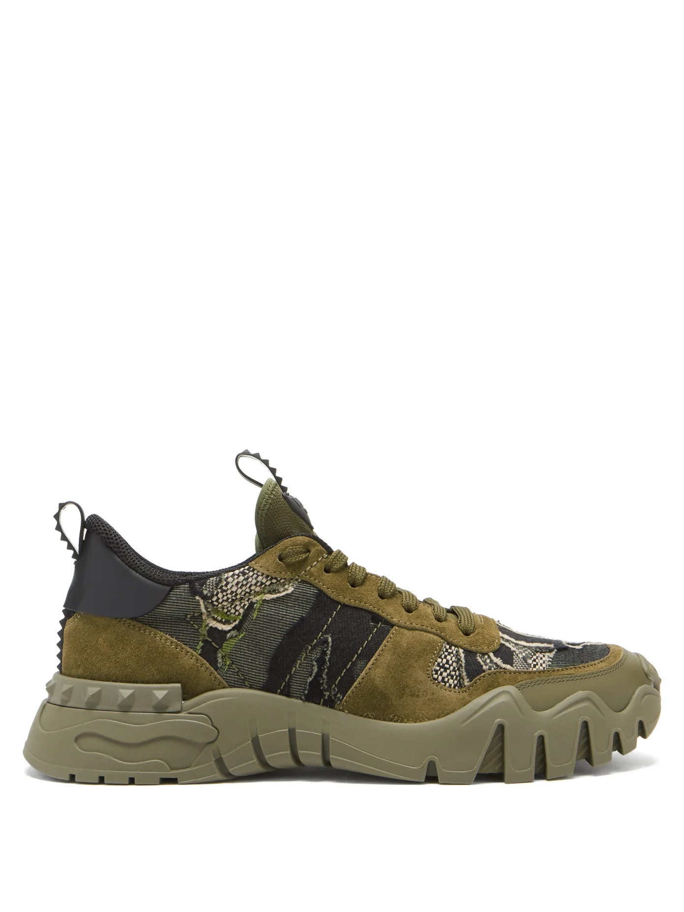 Rockrunner Plus camouflage-jacquard trainers - 1