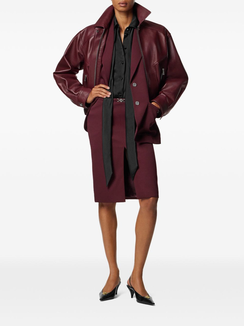 VERSACE Medusa-detail pocket blazer outlook