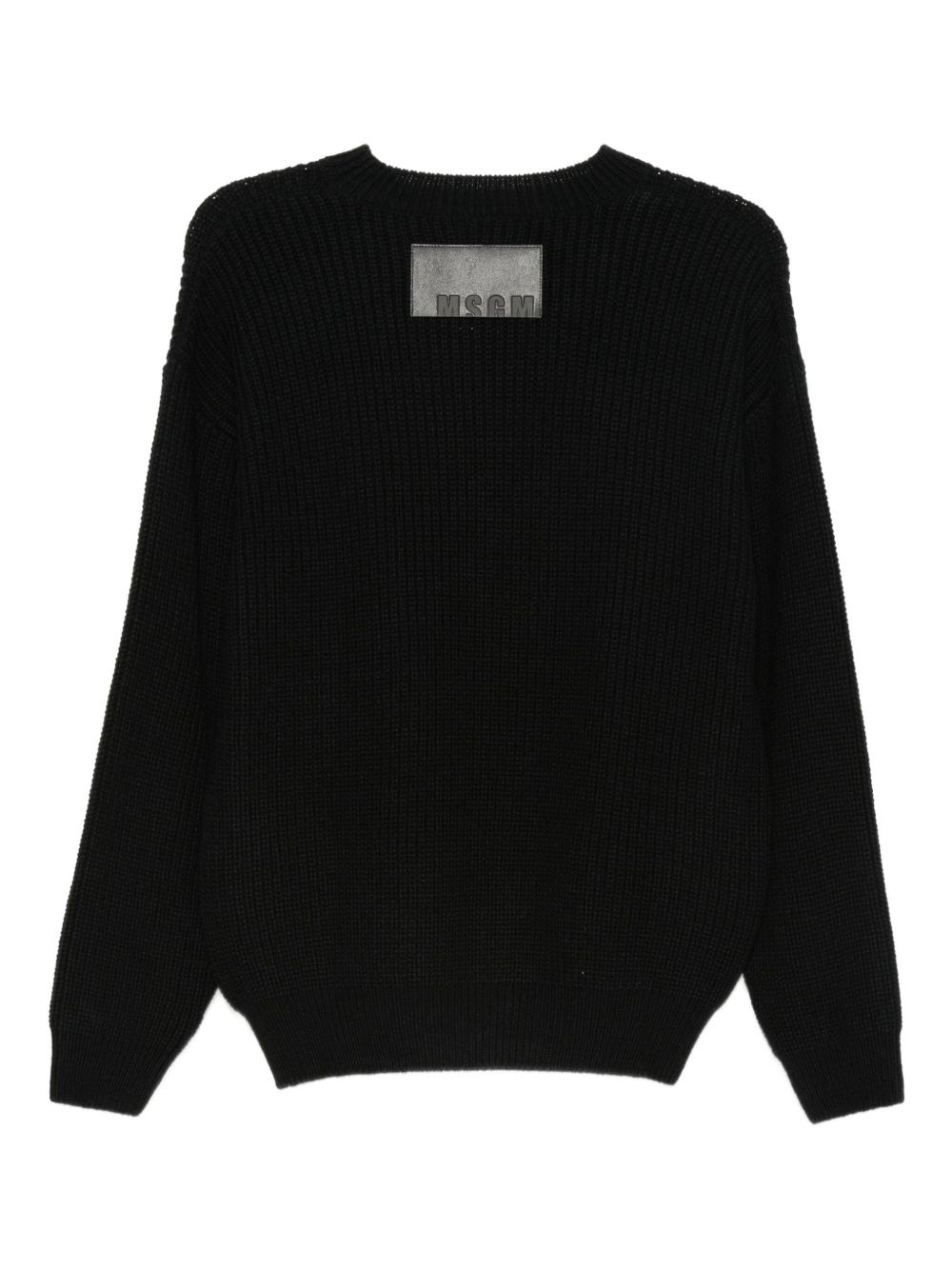 ribbed wool sweater - 2