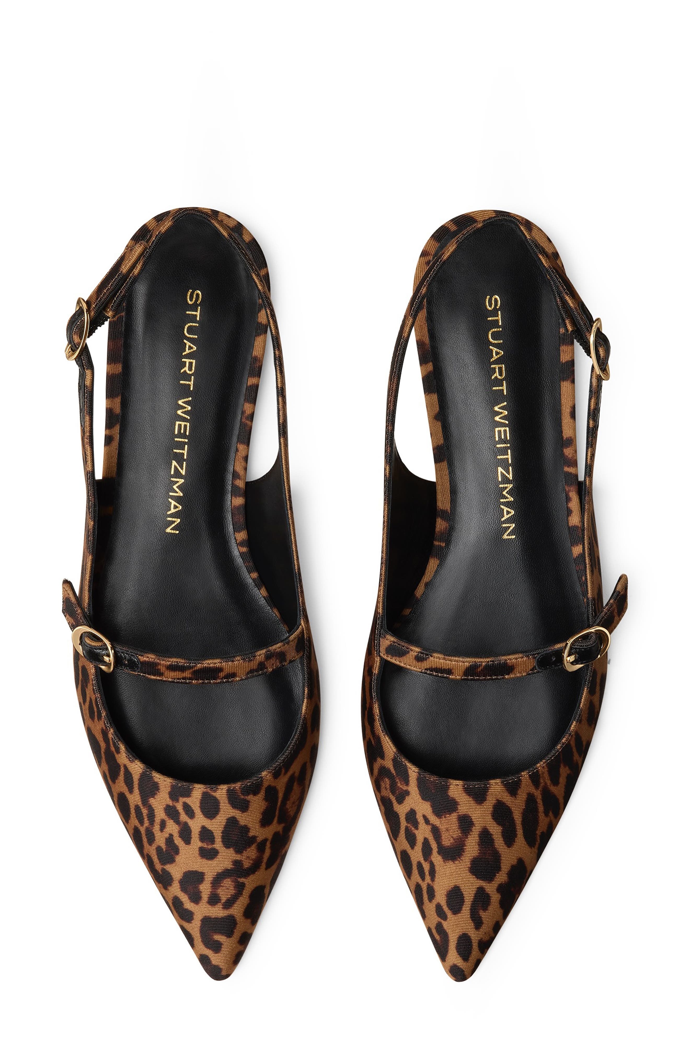 Stuart Weitzman Emilia Mary Jane Slingback Flat in Classic at Nordstrom - 4