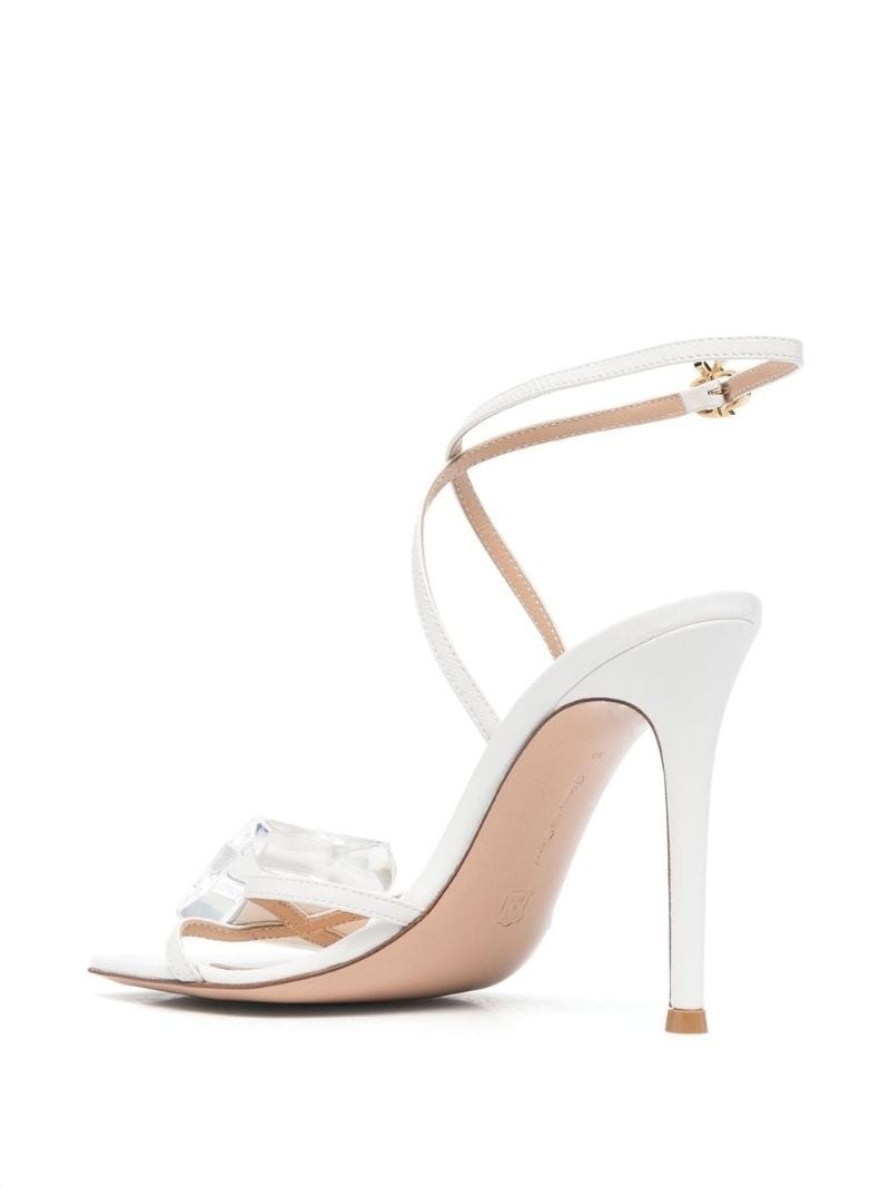 crystal strappy sandals - 3