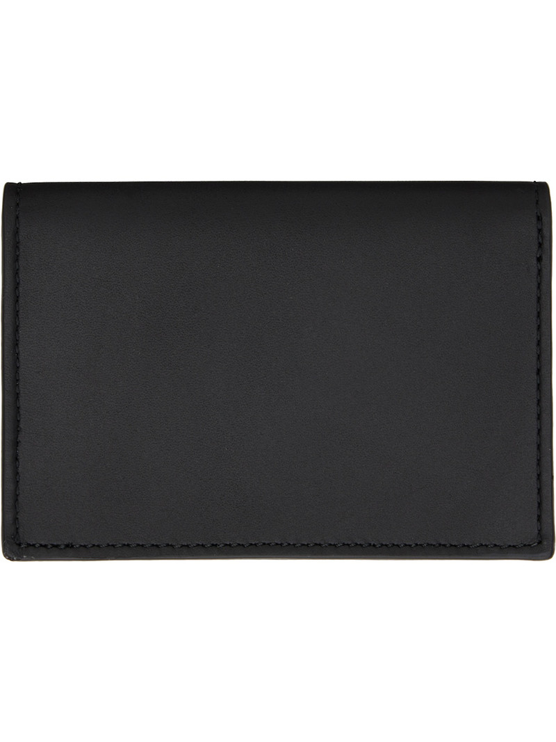 Paul Smith Black Fold Over Credit Card Holder outlook