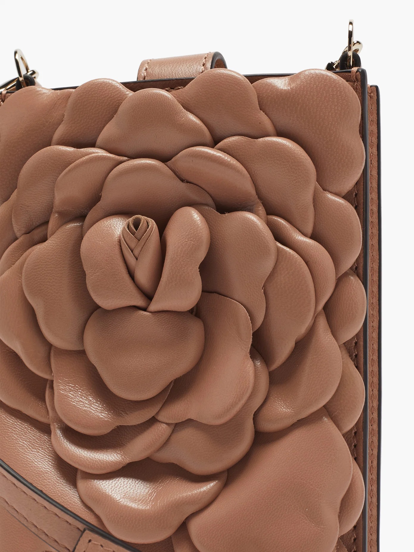 Atelier mini petal-effect leather shoulder bag - 6