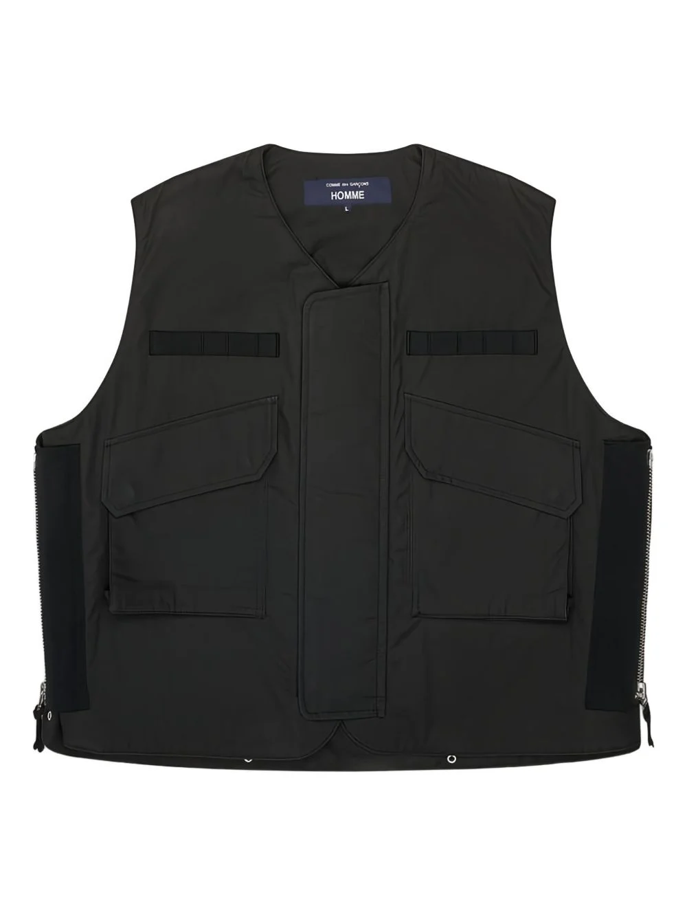 flap-pocket gilet - 1