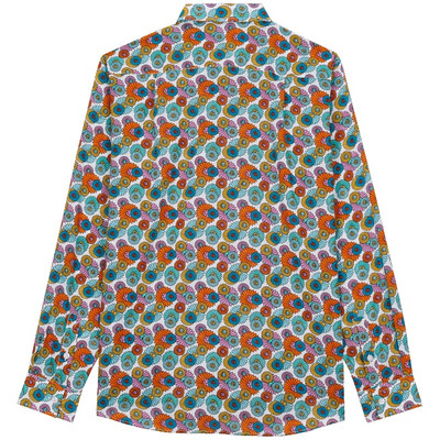 Vilebrequin Unisex Cotton Voile Summer Shirt Marguerites outlook