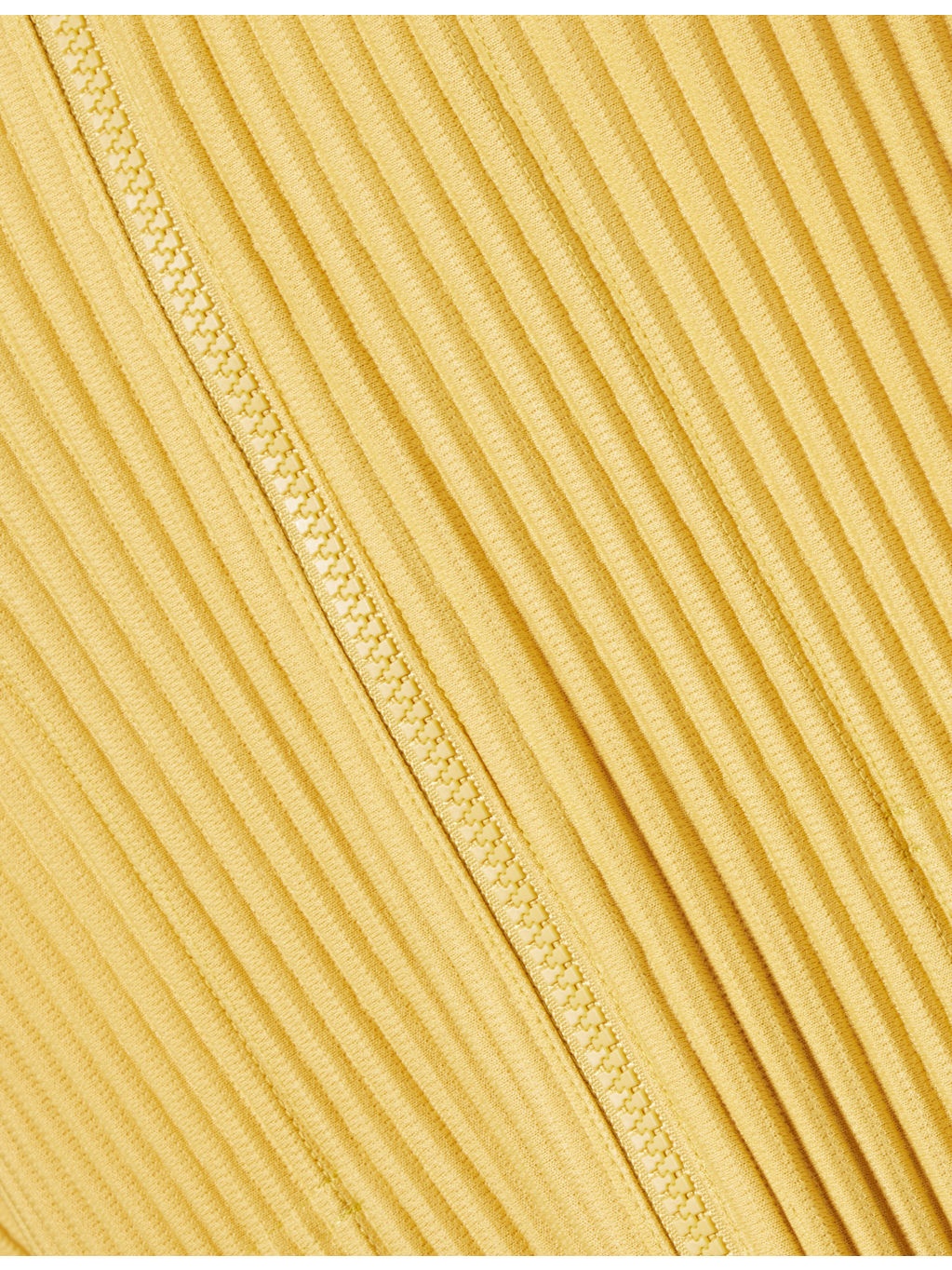 June Zip-Up Pleated Knitted Hoody - 6