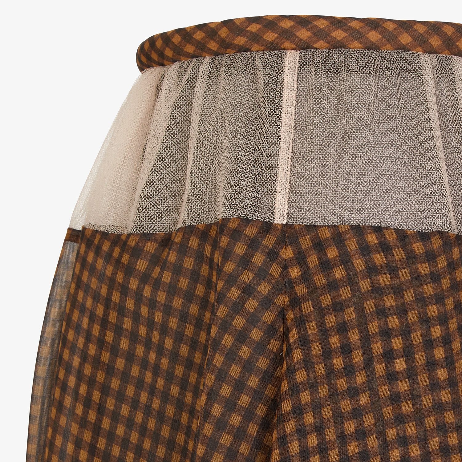 Check organza skirt - 3