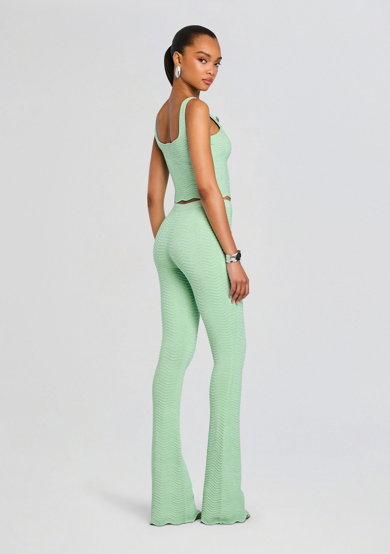 RETROFÊTE ALOE RIB KNIT TOP outlook