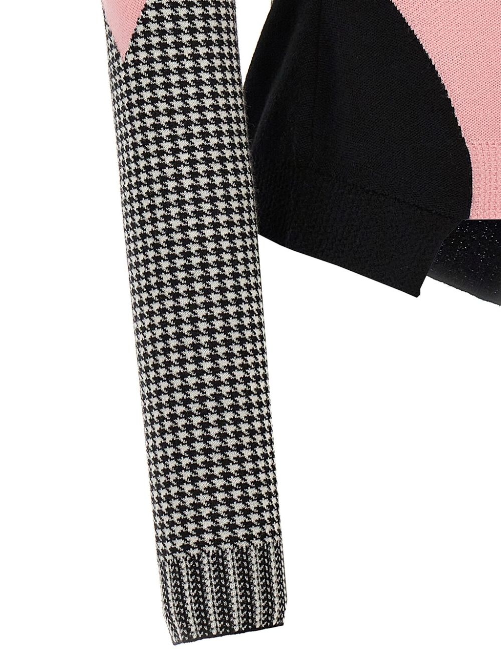 checked sweater - 4