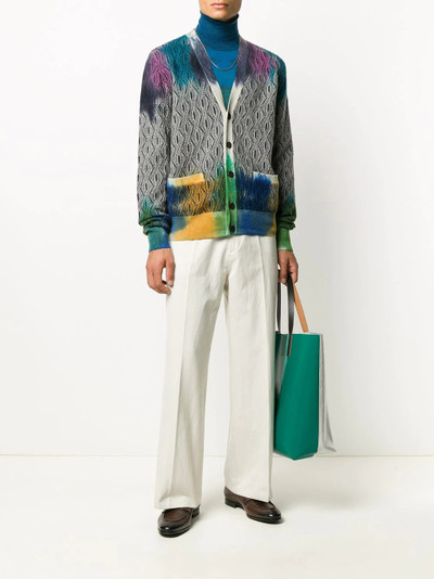 Missoni stained patterned cardigan  outlook