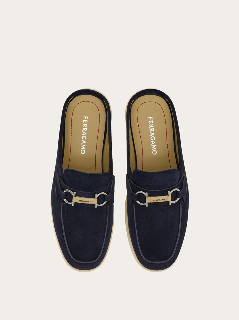 FERRAGAMO Gancini buckle loafer mule outlook