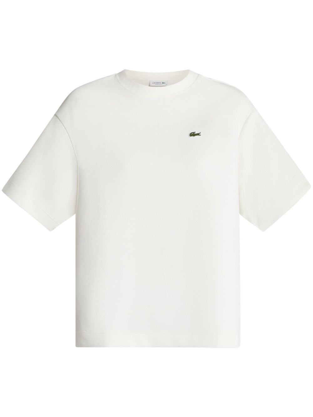 logo-appliquÃ© crew-neck T-shirt - 1