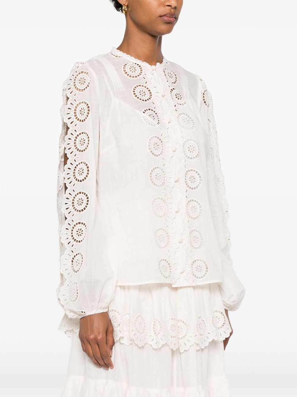 Lucky embroidered blouse - 3
