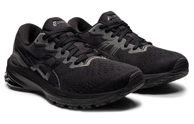 (WMNS) ASICS GT 1000 11 Wide 'Triple Black' 1012B196-002 - 3