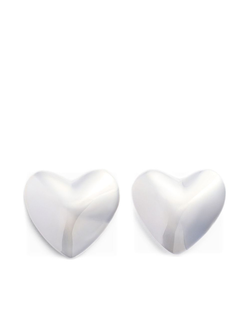 Heart clip earrings 1