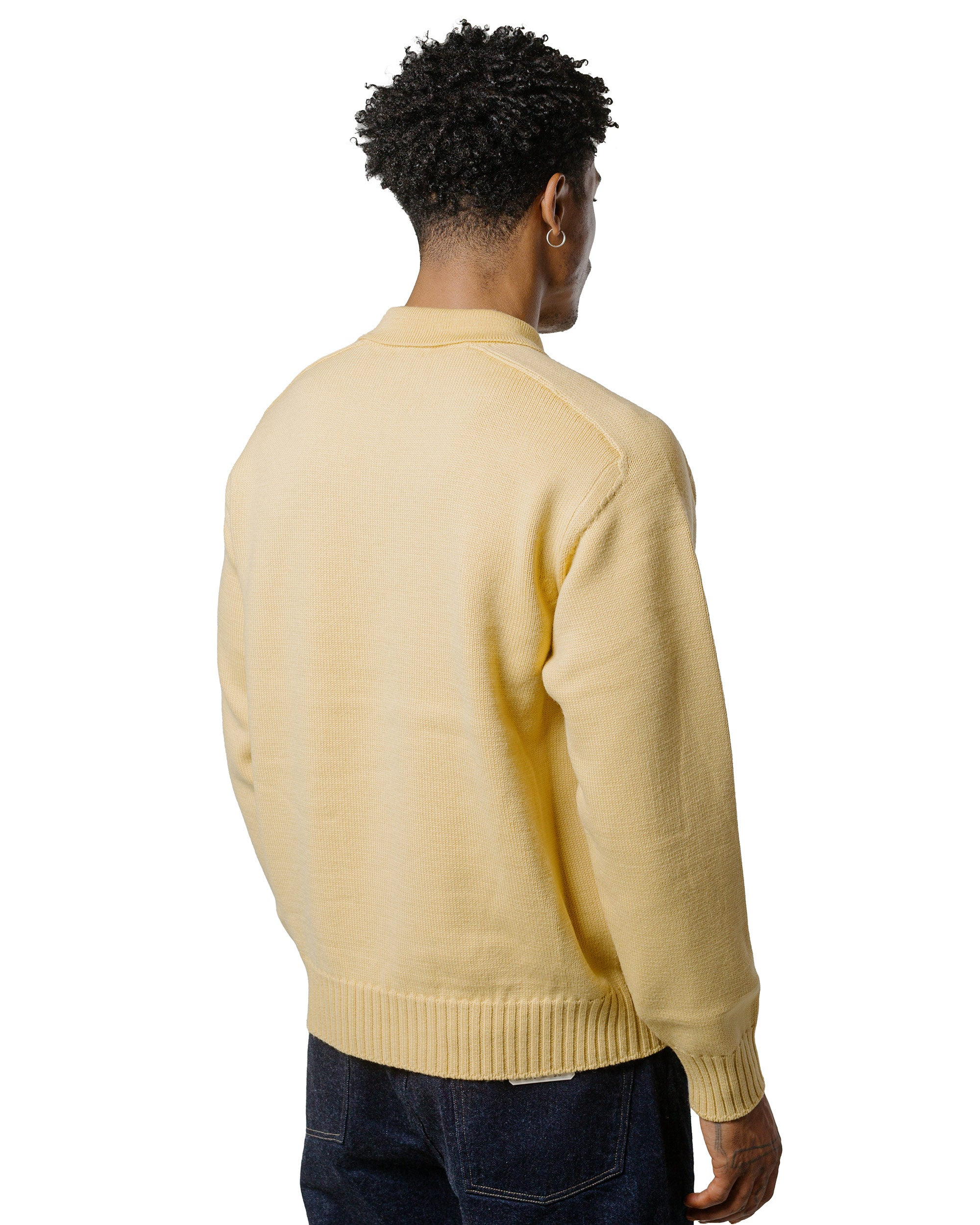 Knit Polo Old Yellow - 3