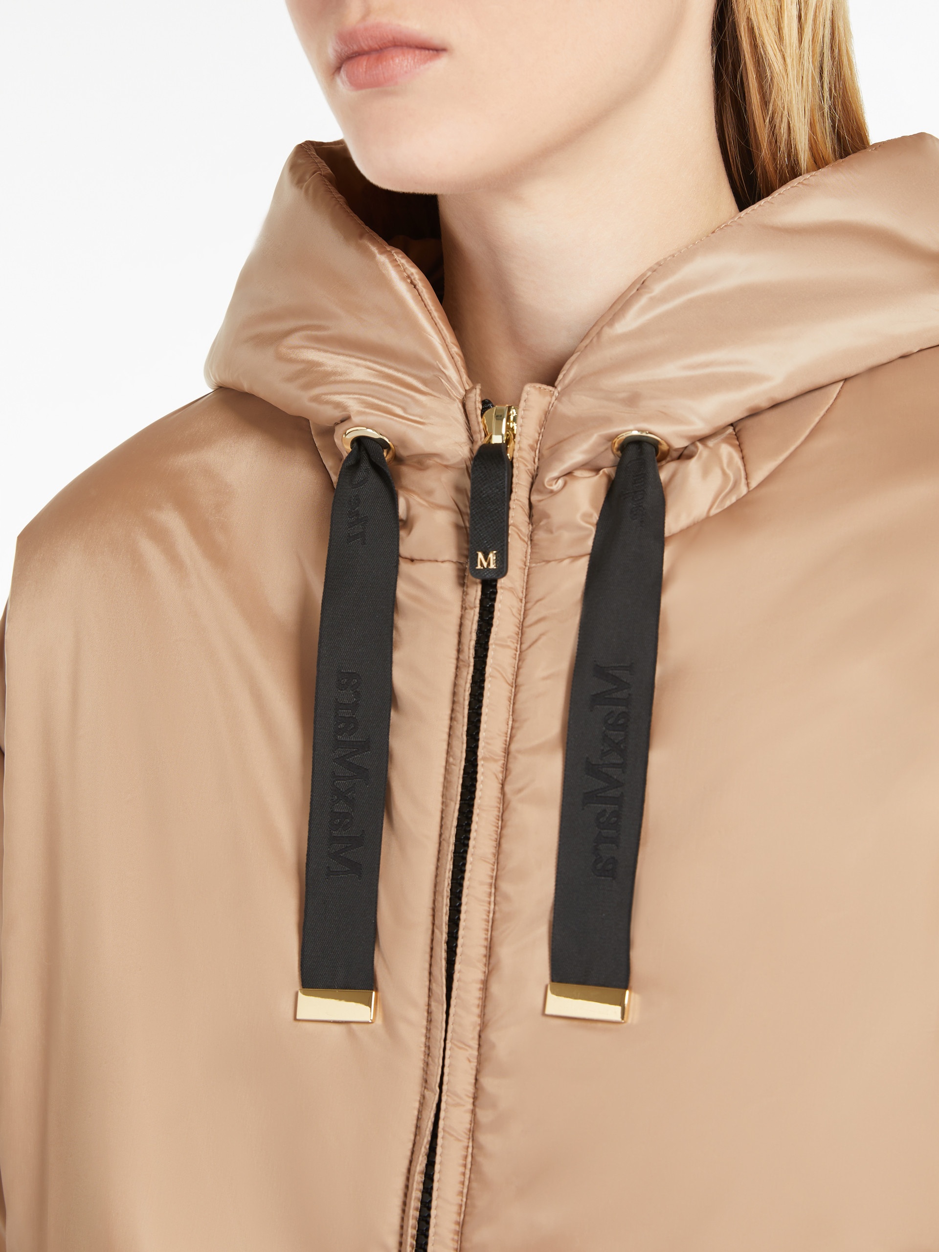 DARIA Water-repellent canvas padded sweatshirt - 5