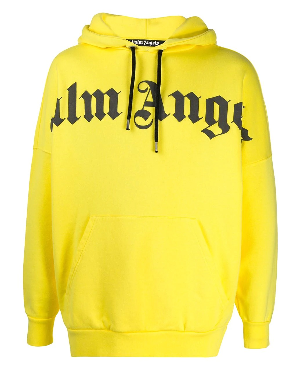 embossed logo hoodie - 1