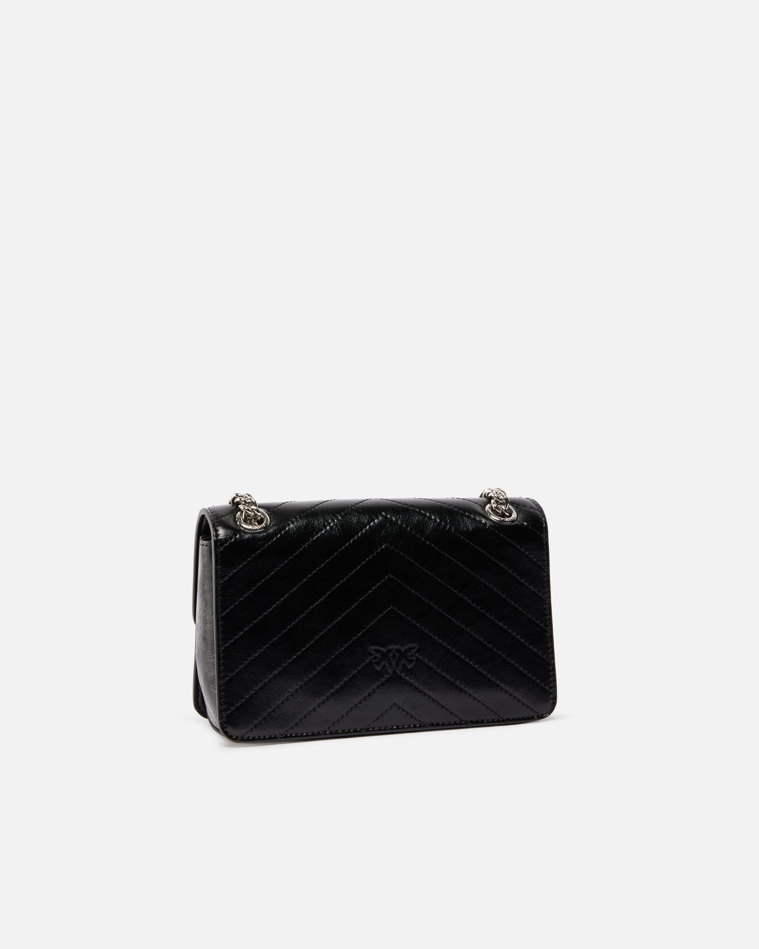 MINI BAG IN WRINKLED CALFSKIN WITH CHEVRON PATTERN - 2
