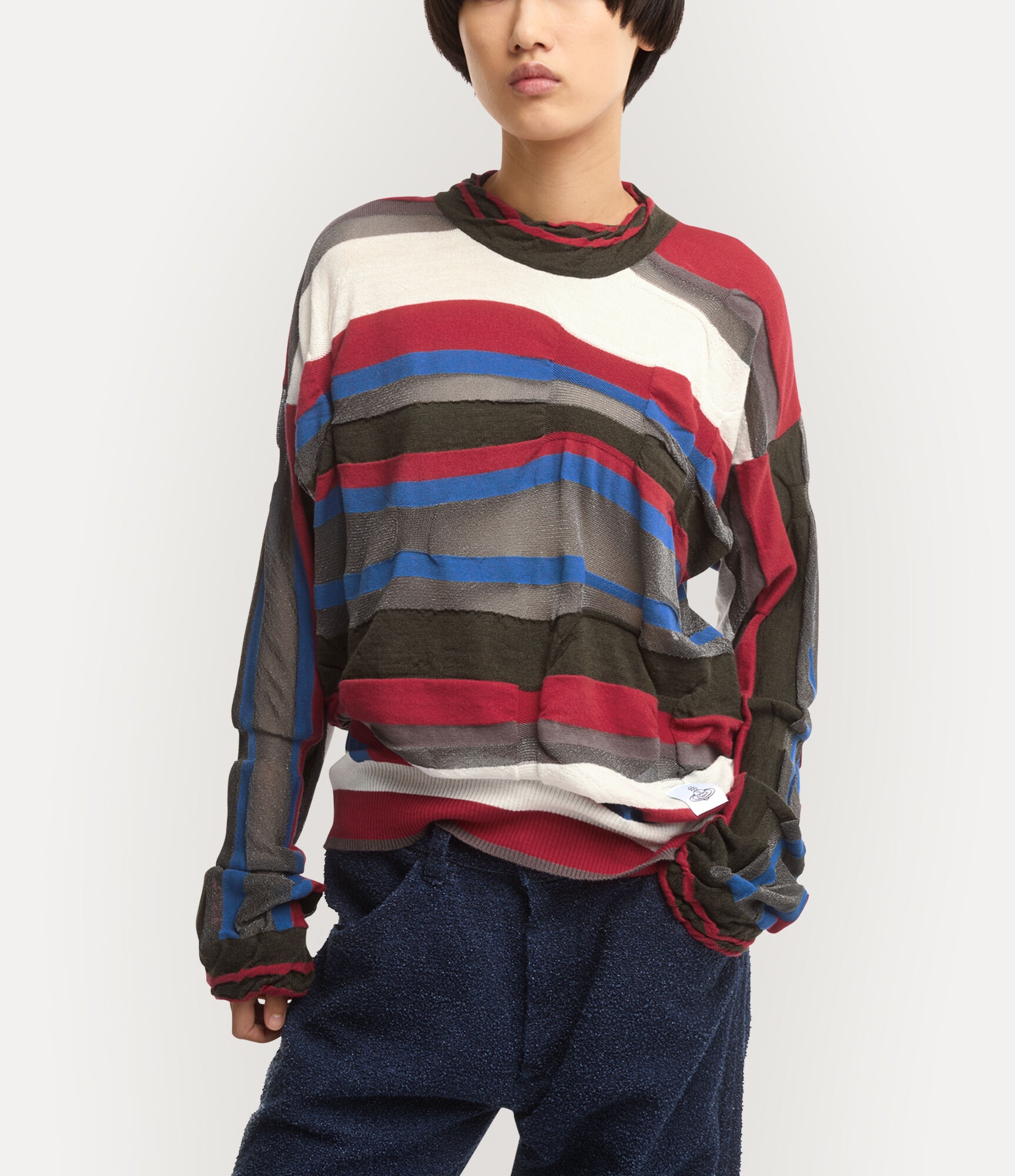 DRUNKEN STRIPED JUMPER - 4