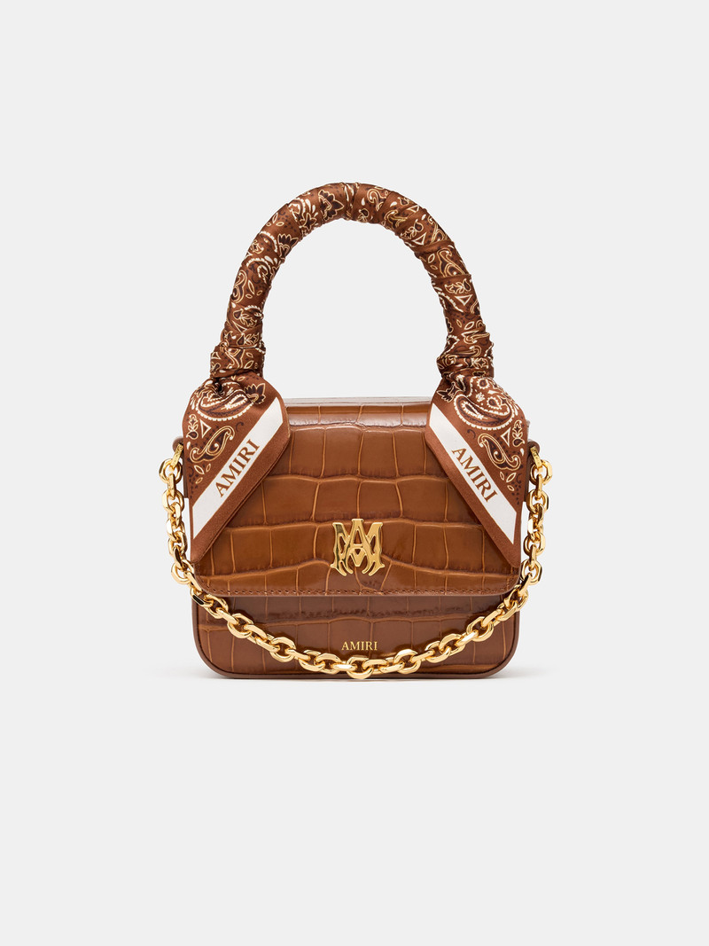 WOMEN'S CROC EMOSSED MICRO MA BAG 1