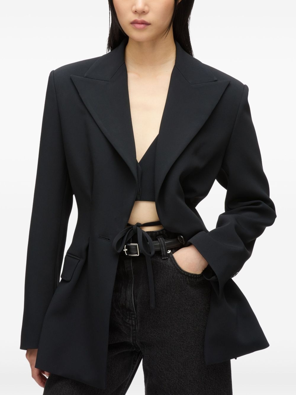 single-breasted blazer - 7