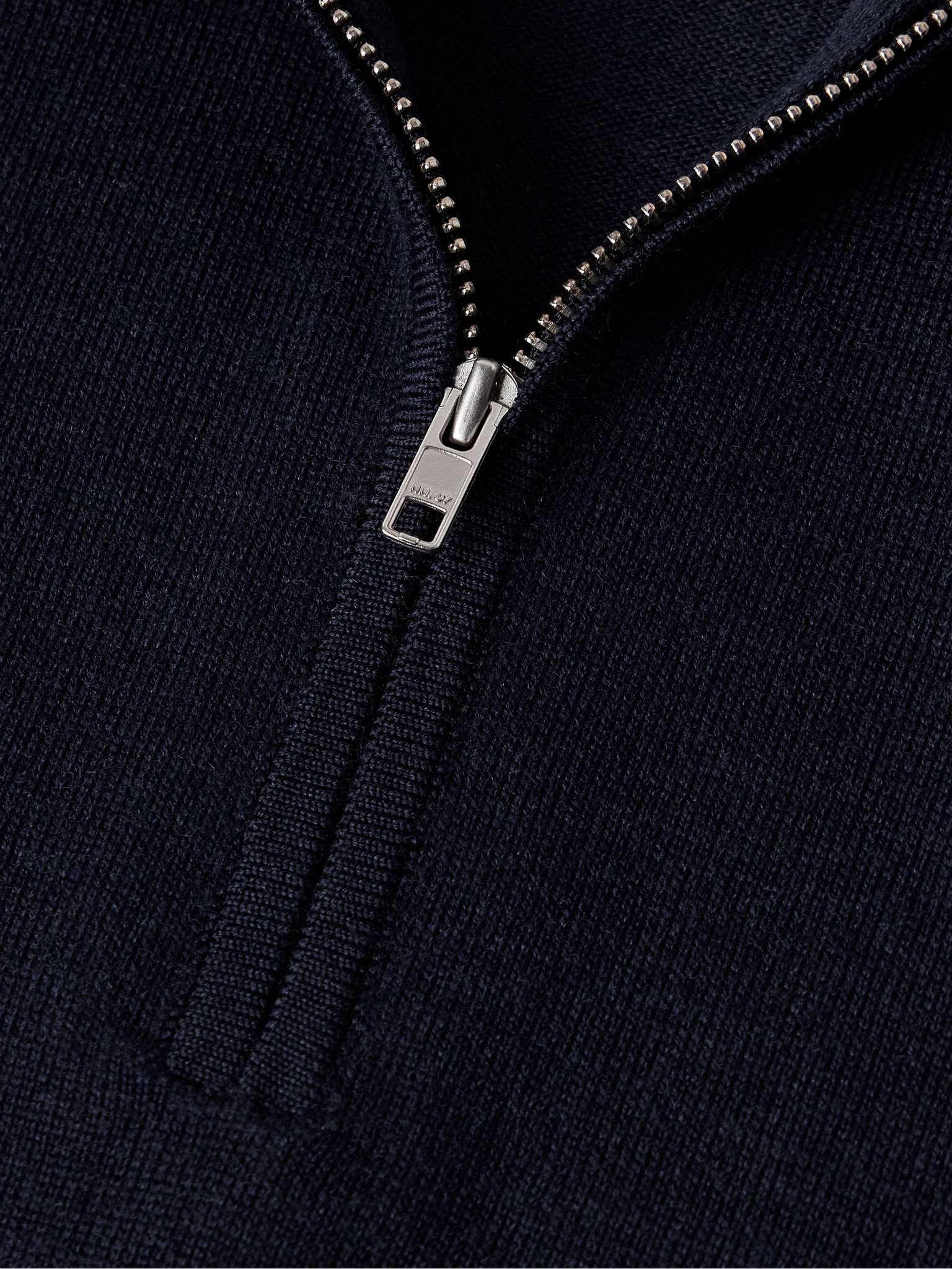 Sergio 6605 Wool Half-Zip Sweater - 4