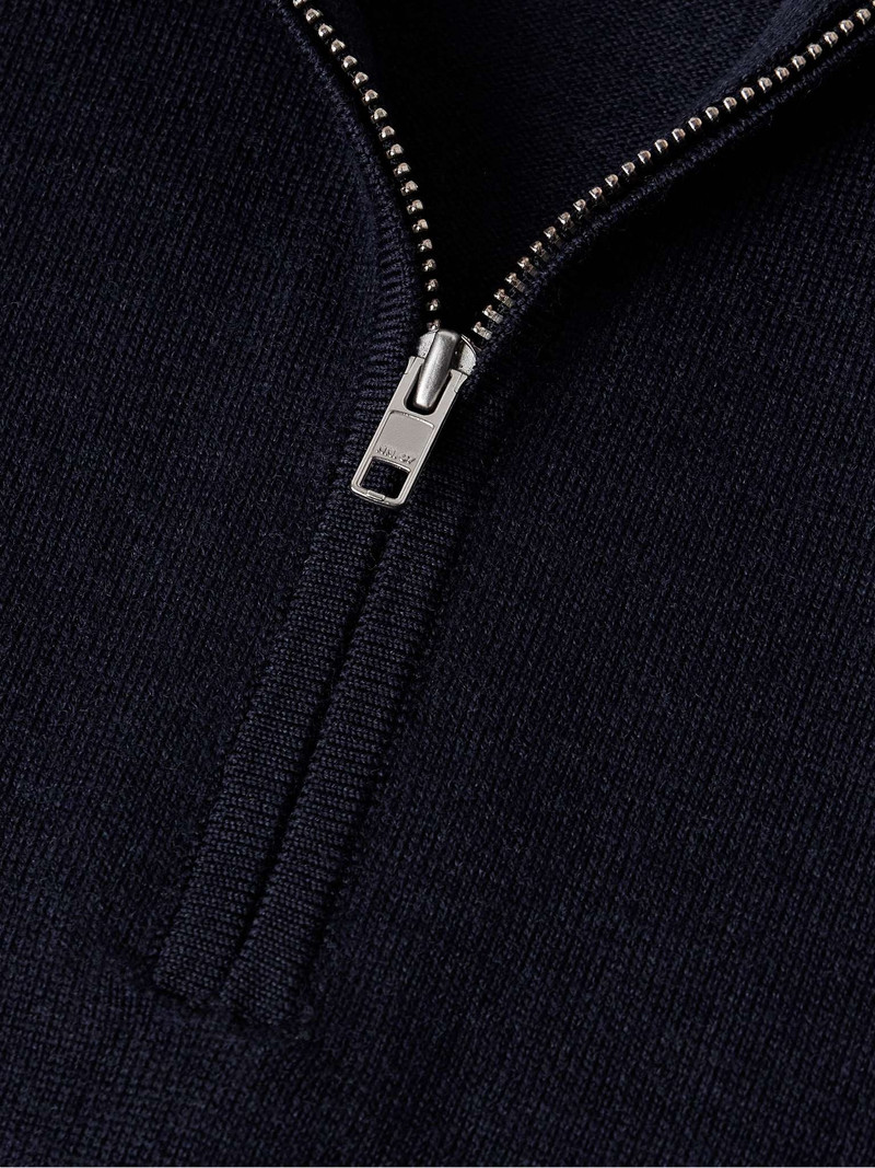 Sergio 6605 Wool Half-Zip Sweater 4