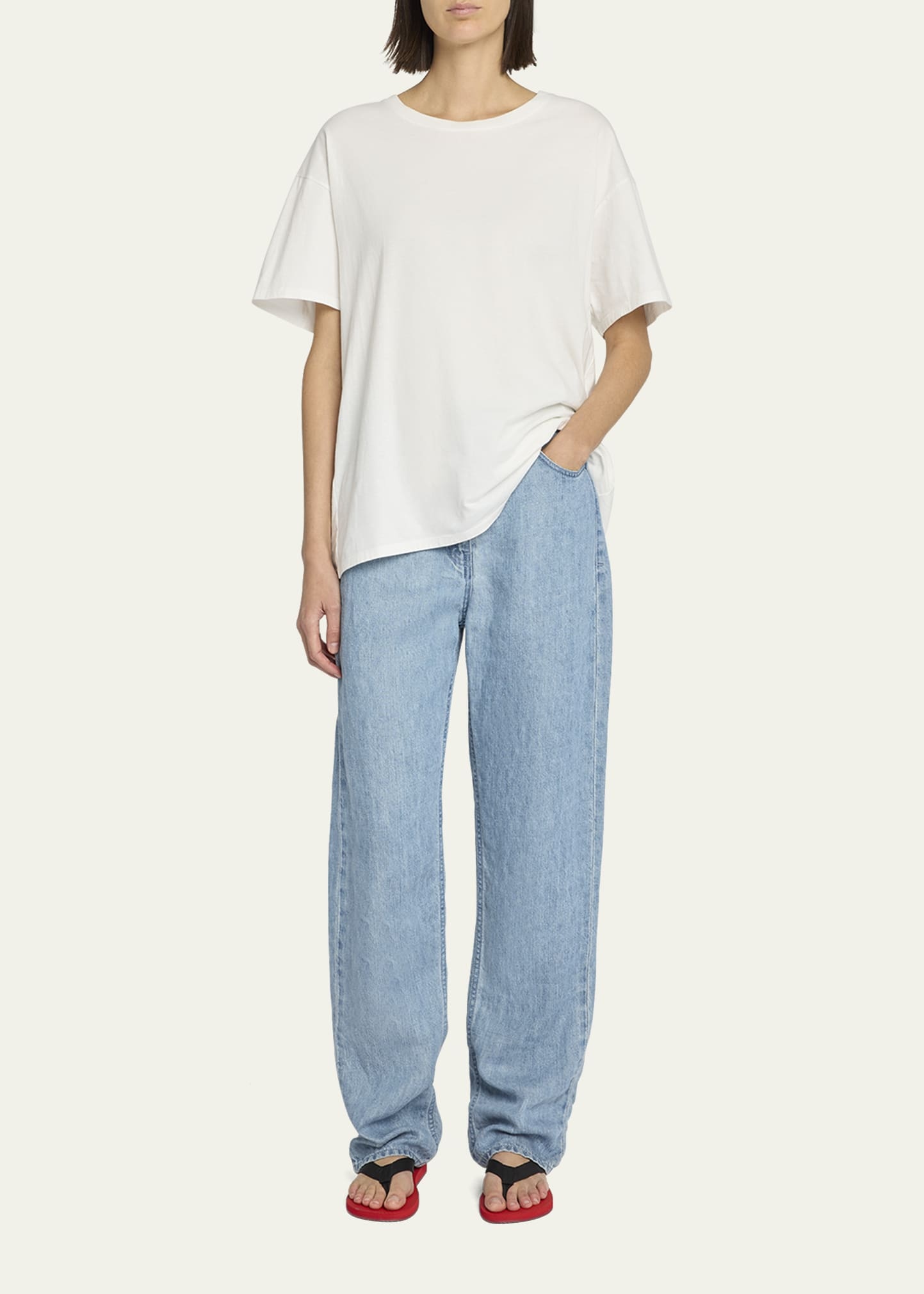 Tarley Straight Light Wash Jeans - 2