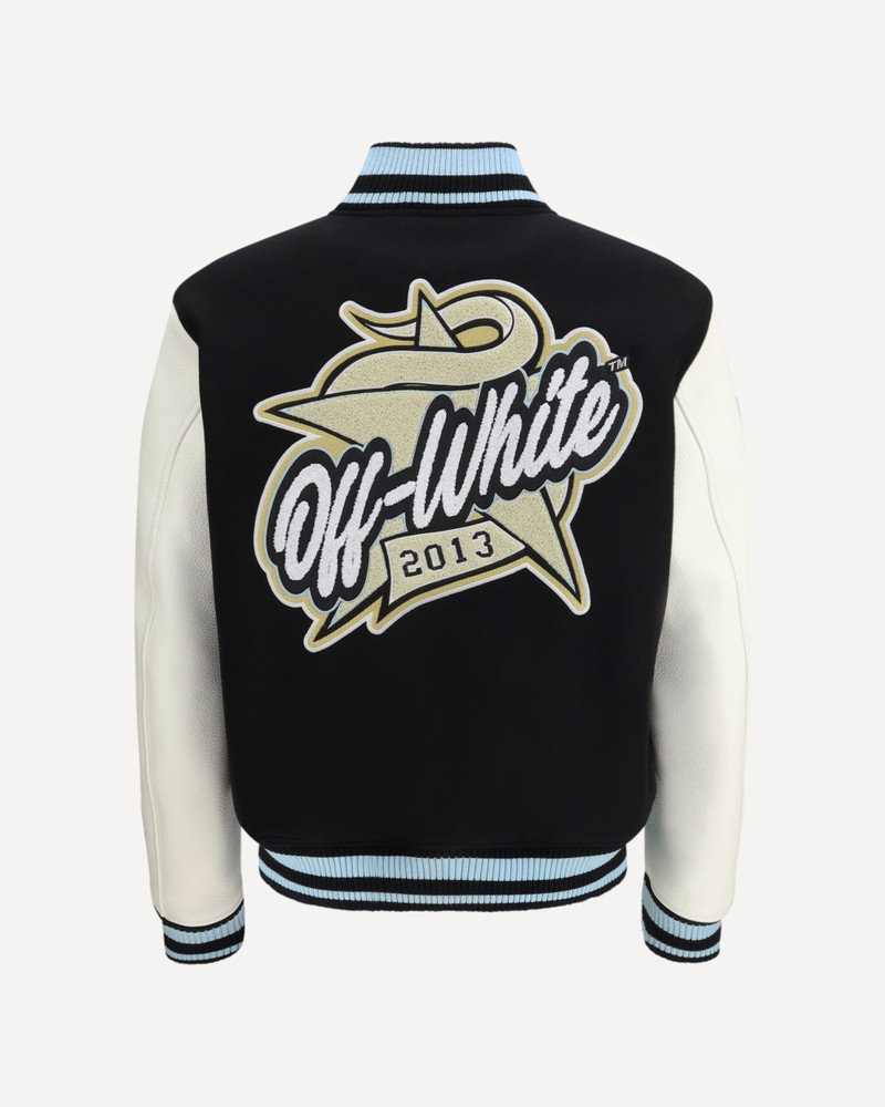 Off-White Varsity Star Logo Jacket outlook